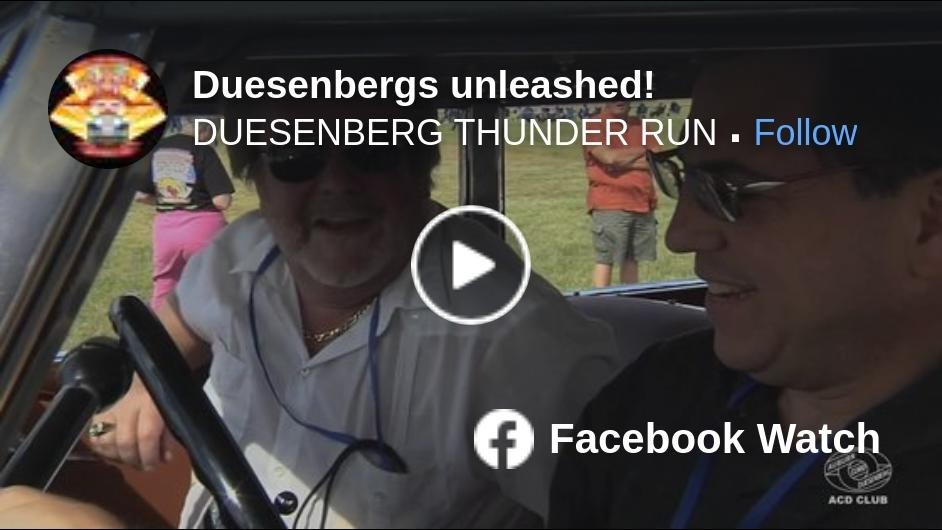 Duesenberg Exhibition Of Speed